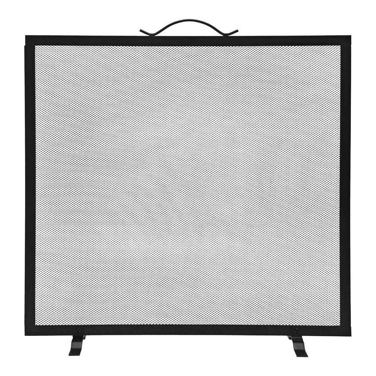 Protector para Chimenea EDM 85748 Negro 60 x 0,5 x 60 cm