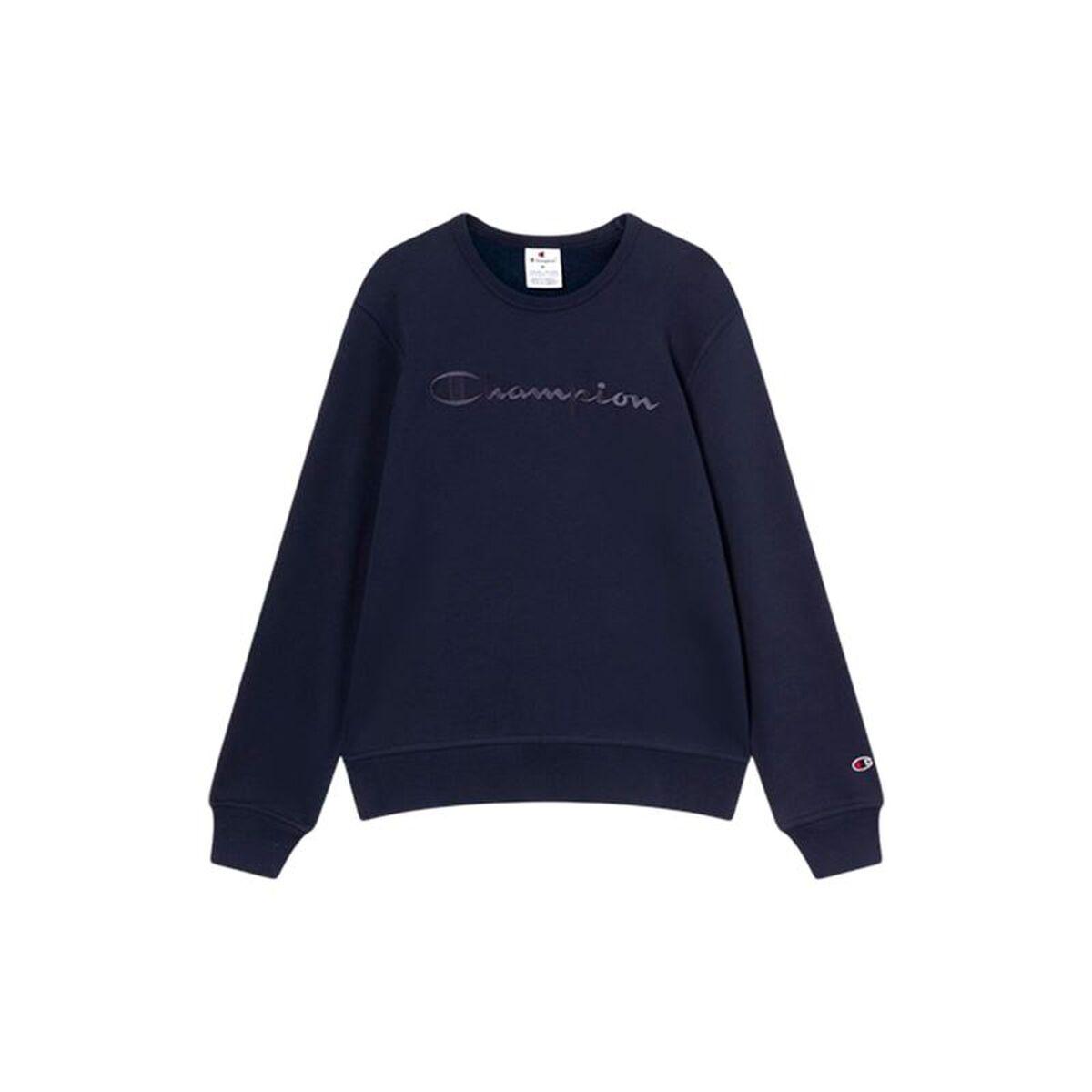 Sudadera sin Capucha Hombre Champion Icons Tonal Azul marino
