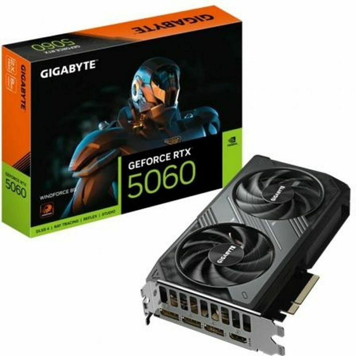 Tarjeta Gráfica Gigabyte 9VN5060W-00-G10 GEFORCE RTX 5060 8 GB GDDR7