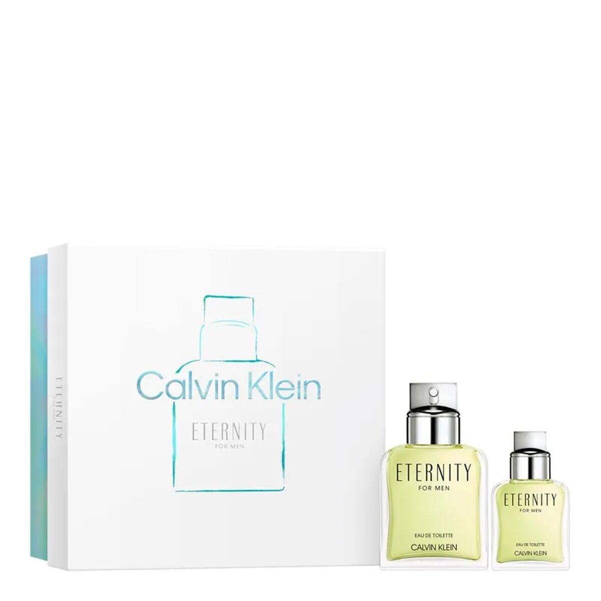 Set de Perfume Hombre Calvin Klein ETERNITY FOR MEN 2 Piezas