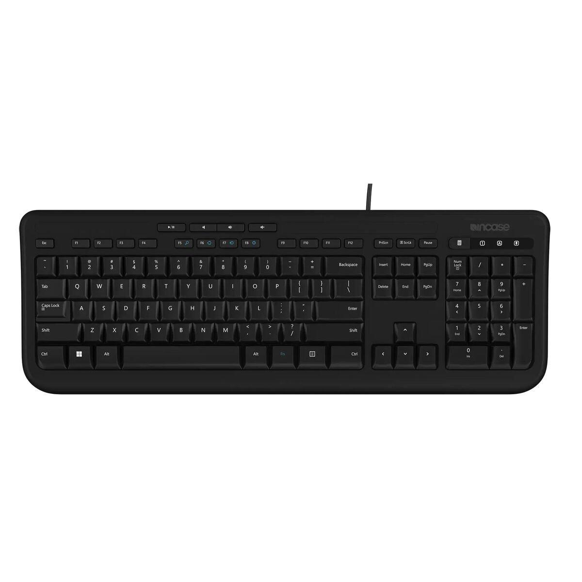 Teclado Incase ANB-00012 Negro QWERTY
