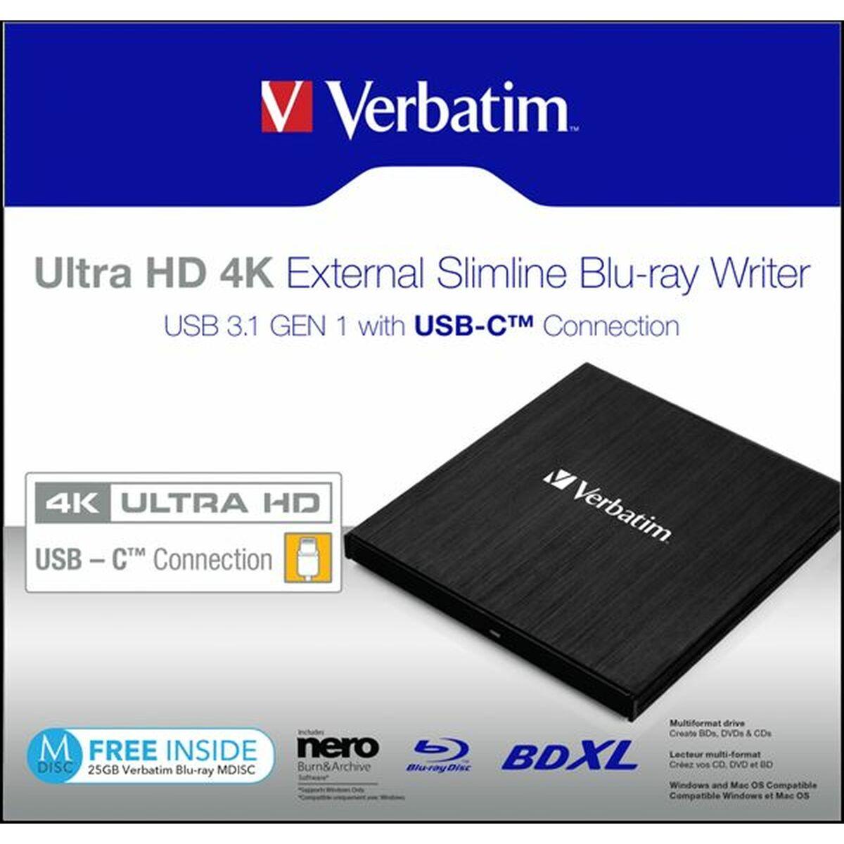 Lector CD/DVD Verbatim 43888