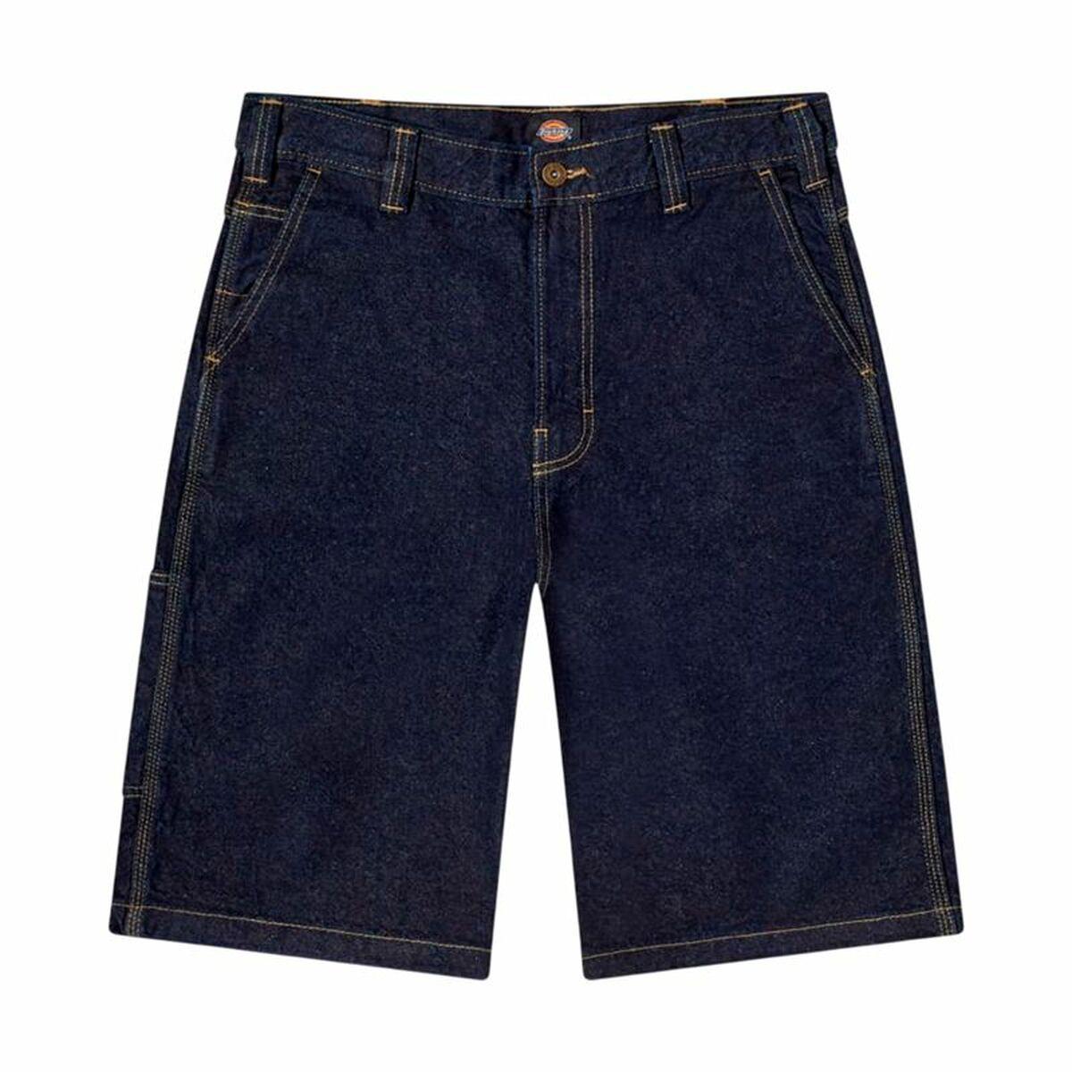 Pantalones Vaqueros Hombre Dickies Madison Denim Short Rinsed Azul