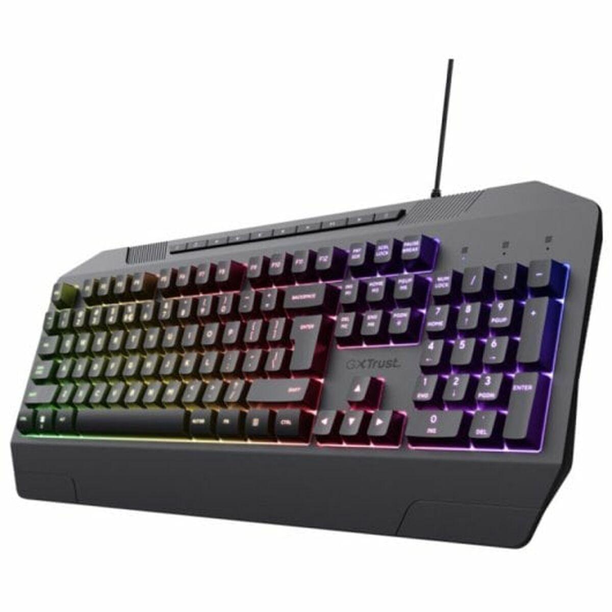 Teclado Trust 24998 Negro Qwerty Español