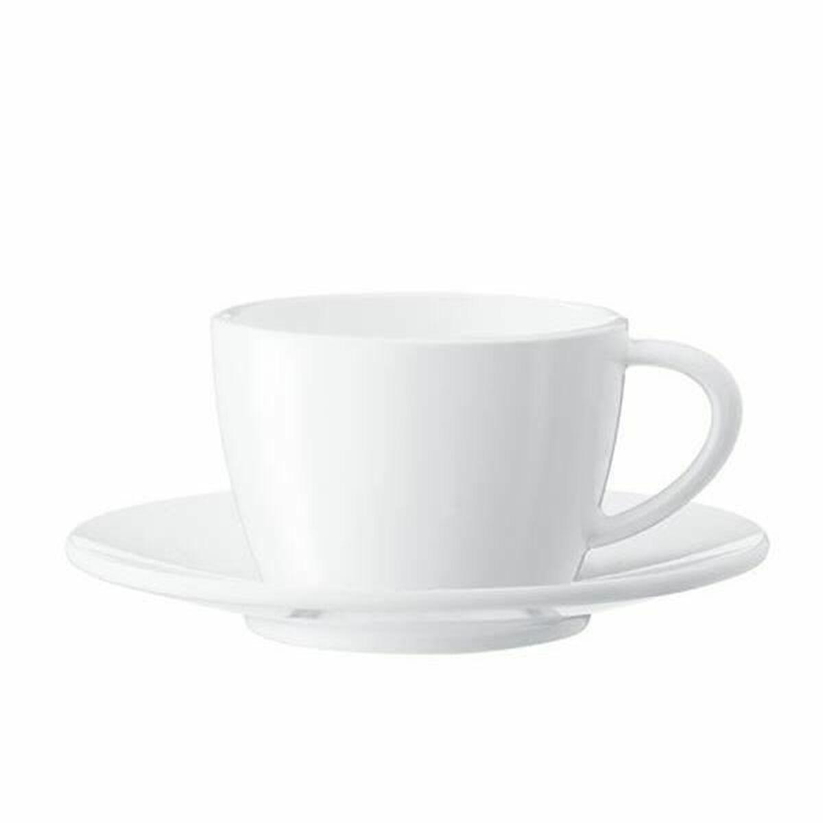 Juego de 2 Tazas de Café Jura Cappucino Blanco Porcelana 2 Piezas (2 Unidades)