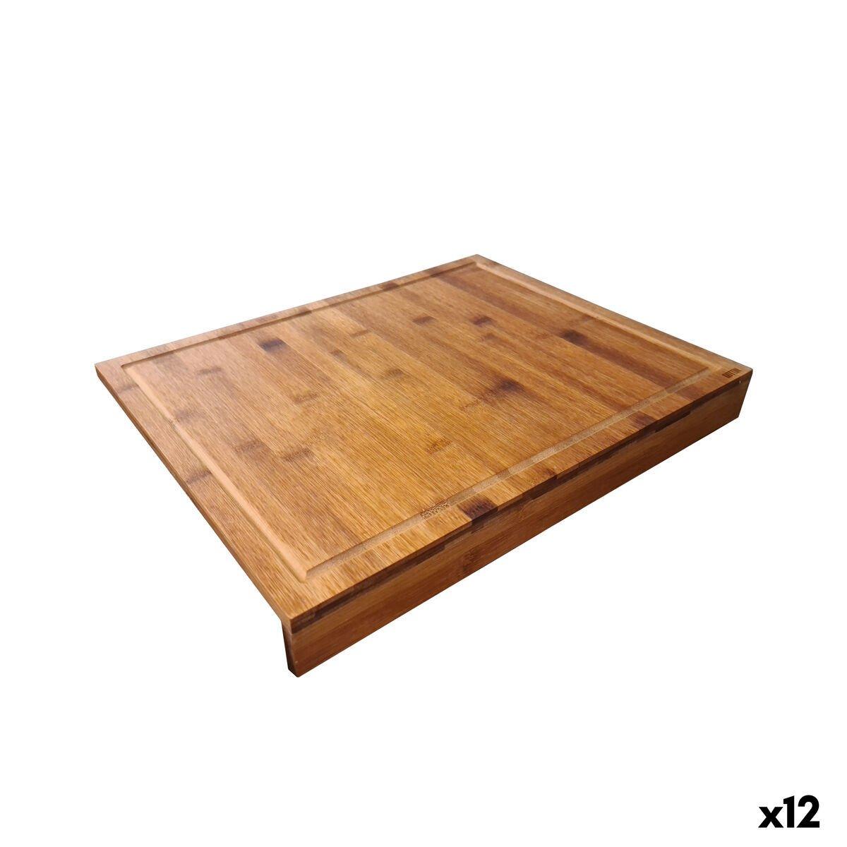 Tabla de cortar Quttin Marrón oscuro 45 x 35 x 1,2 cm (12 Unidades)