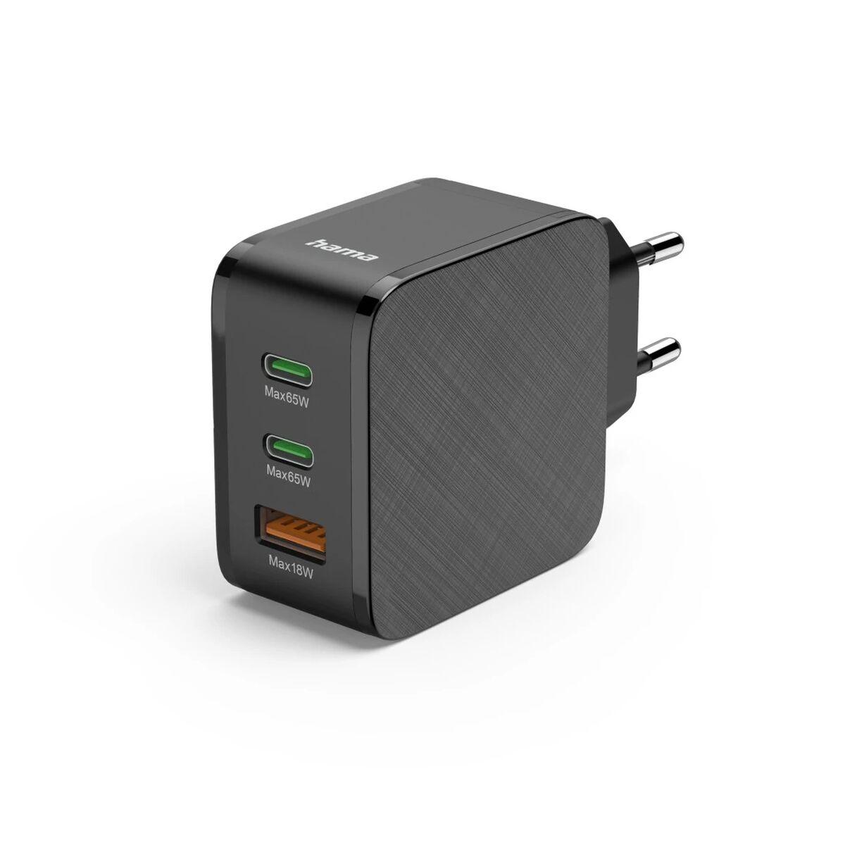 Cargador de Pared Hama 00201961 Negro 65 W