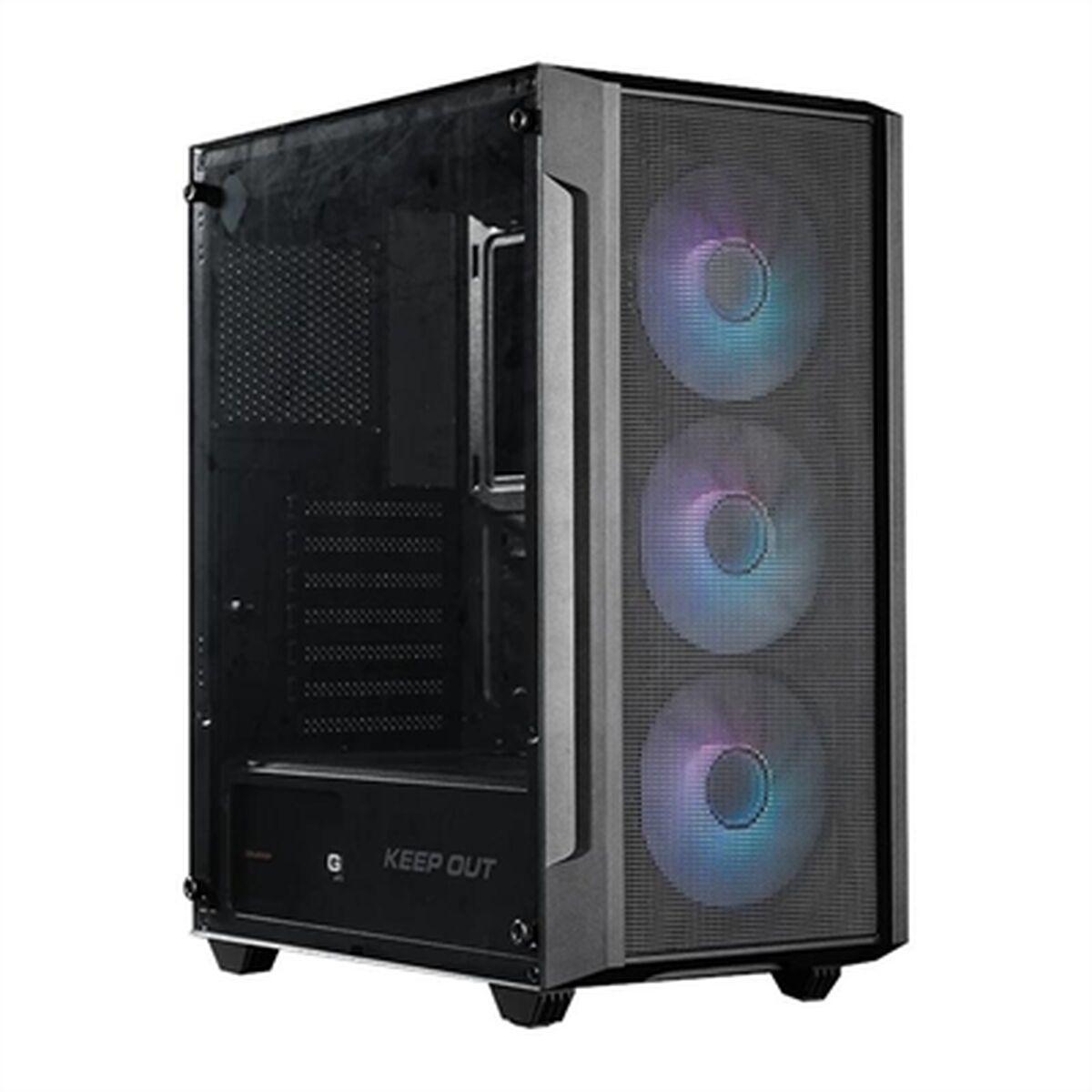 Caja Semitorre ATX KEEP OUT KO XC-200 Negro