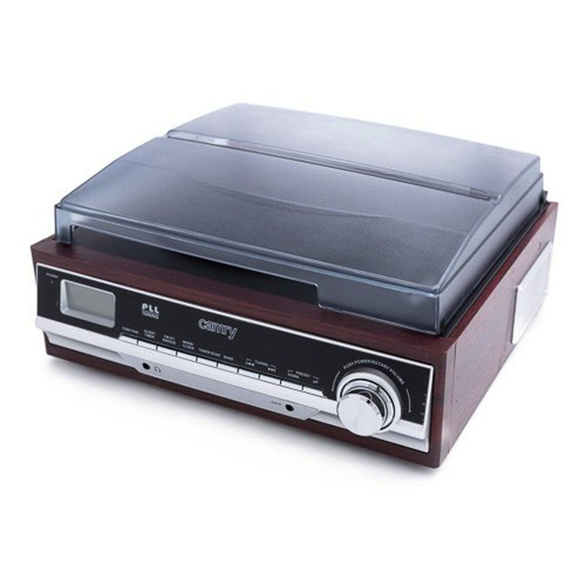 Tocadiscos Adler CR1113 Negro Madera Cromo