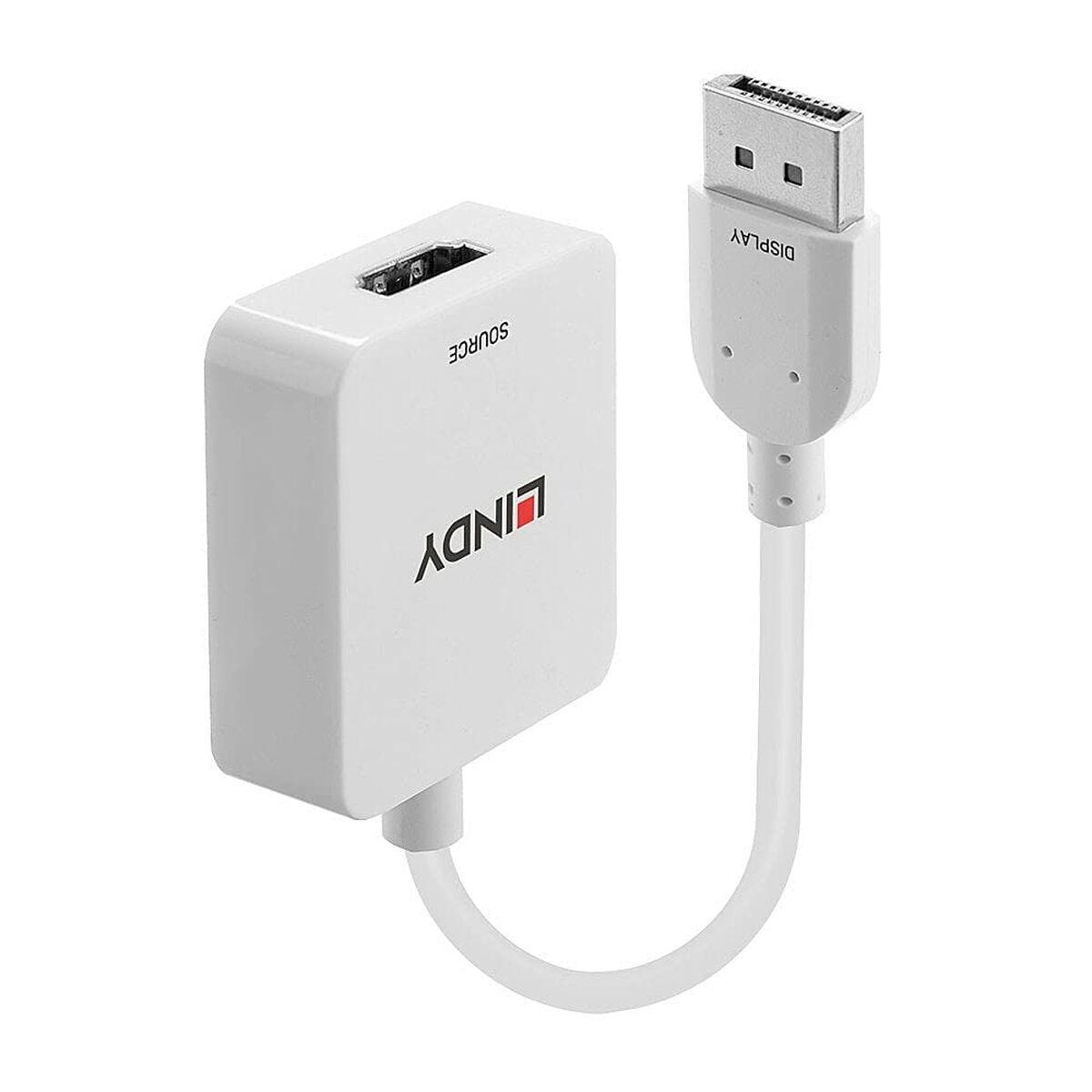 Adaptador HDMI a DisplayPort LINDY Blanco
