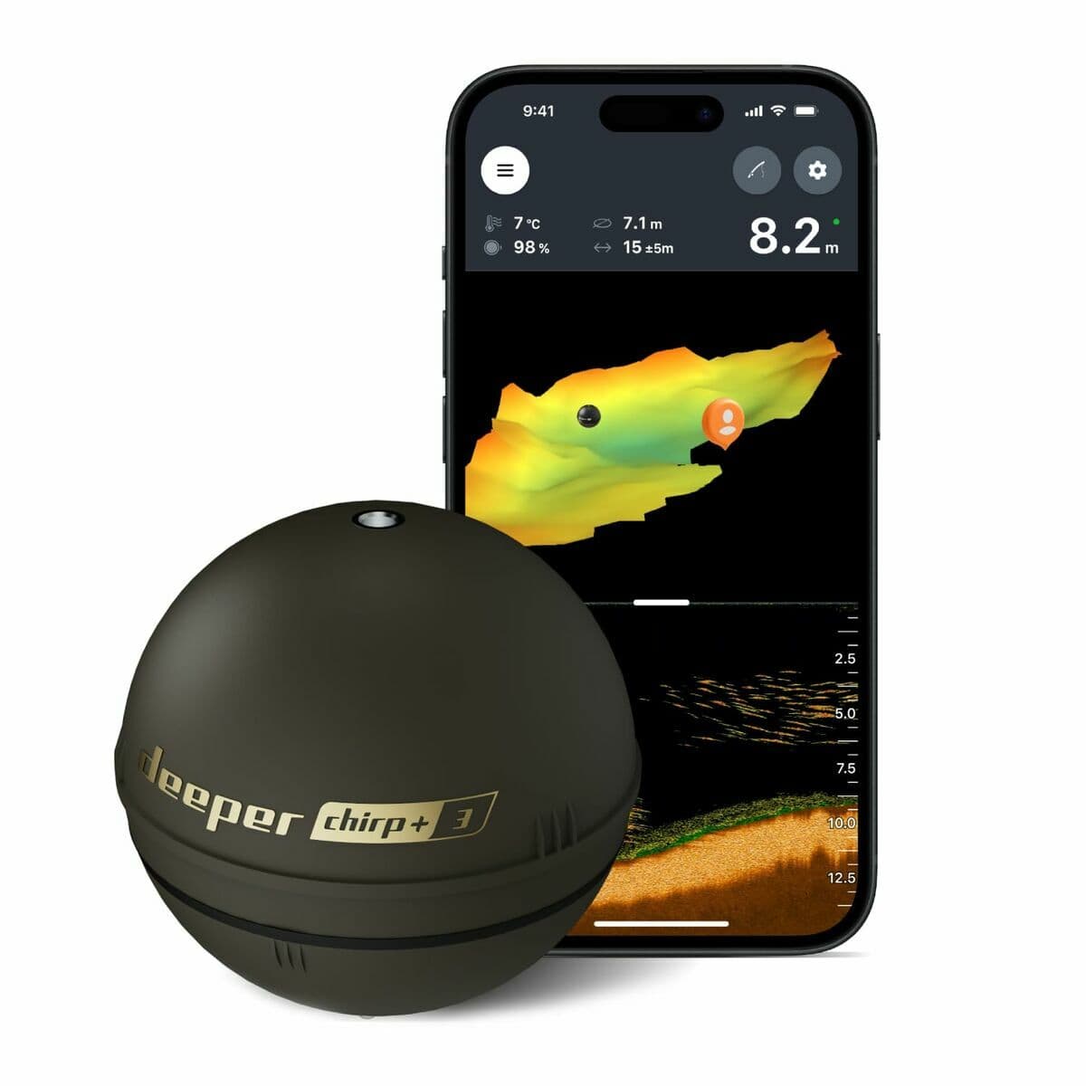Localizador de peces Deeper DP6H13S10