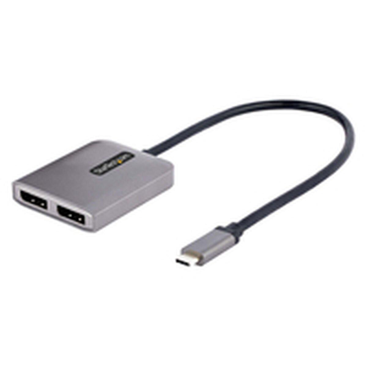 Adaptador Startech MST14CD122DP Gris