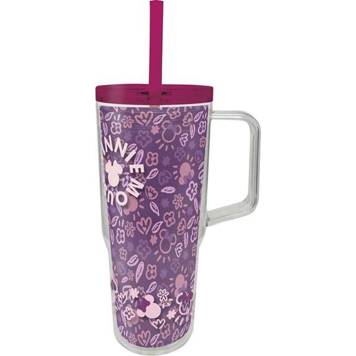 Taza Termo con Tapa Minnie Mouse Cherrylicious 860 ml