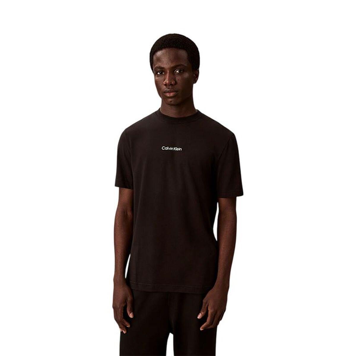 Camiseta de Manga Corta Hombre Calvin Klein Negro