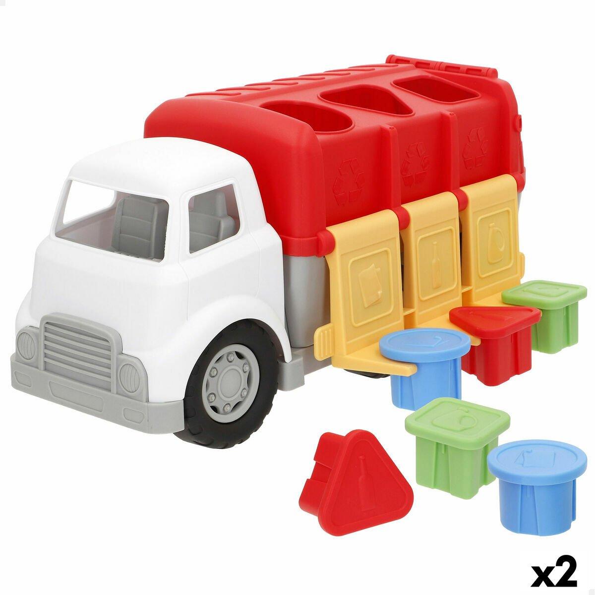 Camión de Basura PlayGo 34 X 17 X 18 CM (2 Unidades)