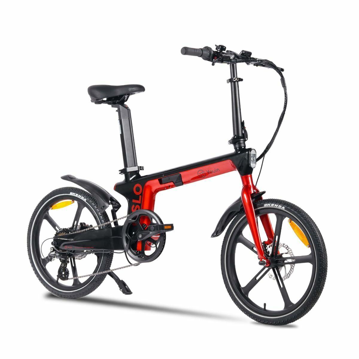 Bicicleta Eléctrica Youin BK1900 OSLO Rojo