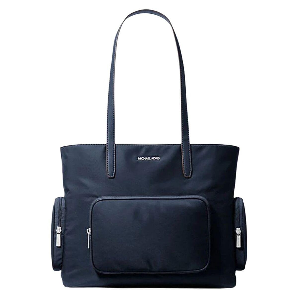 Bolso de Hombro Michael Kors KHAI Azul 42 x 30 x 12 cm
