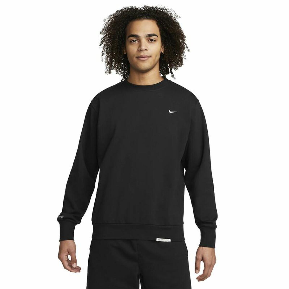 Sudadera sin Capucha Hombre Nike Dri-FIT Standard Issue Negro XL