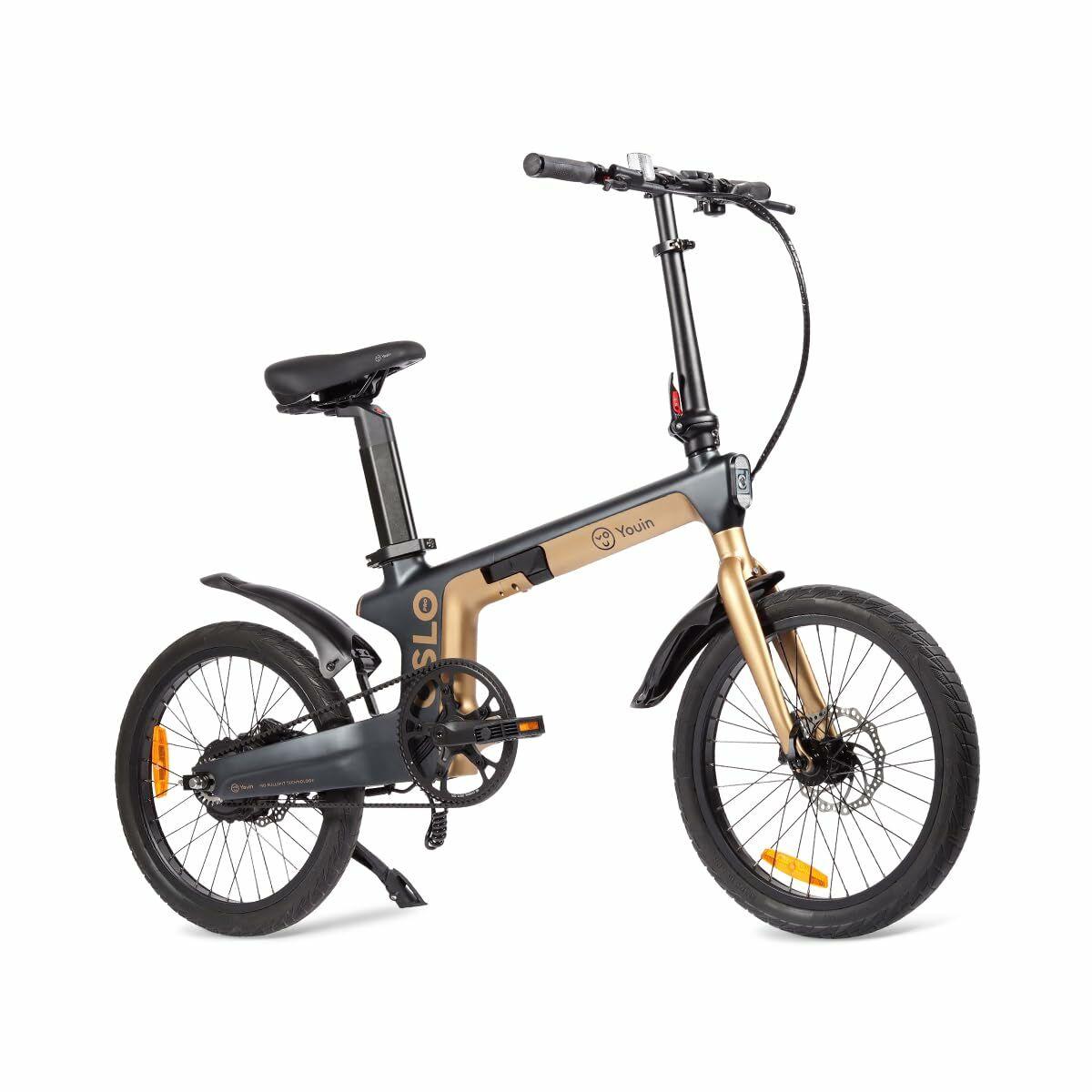 Bicicleta Eléctrica Youin BK1950 OSLO PRO Negro Dorado