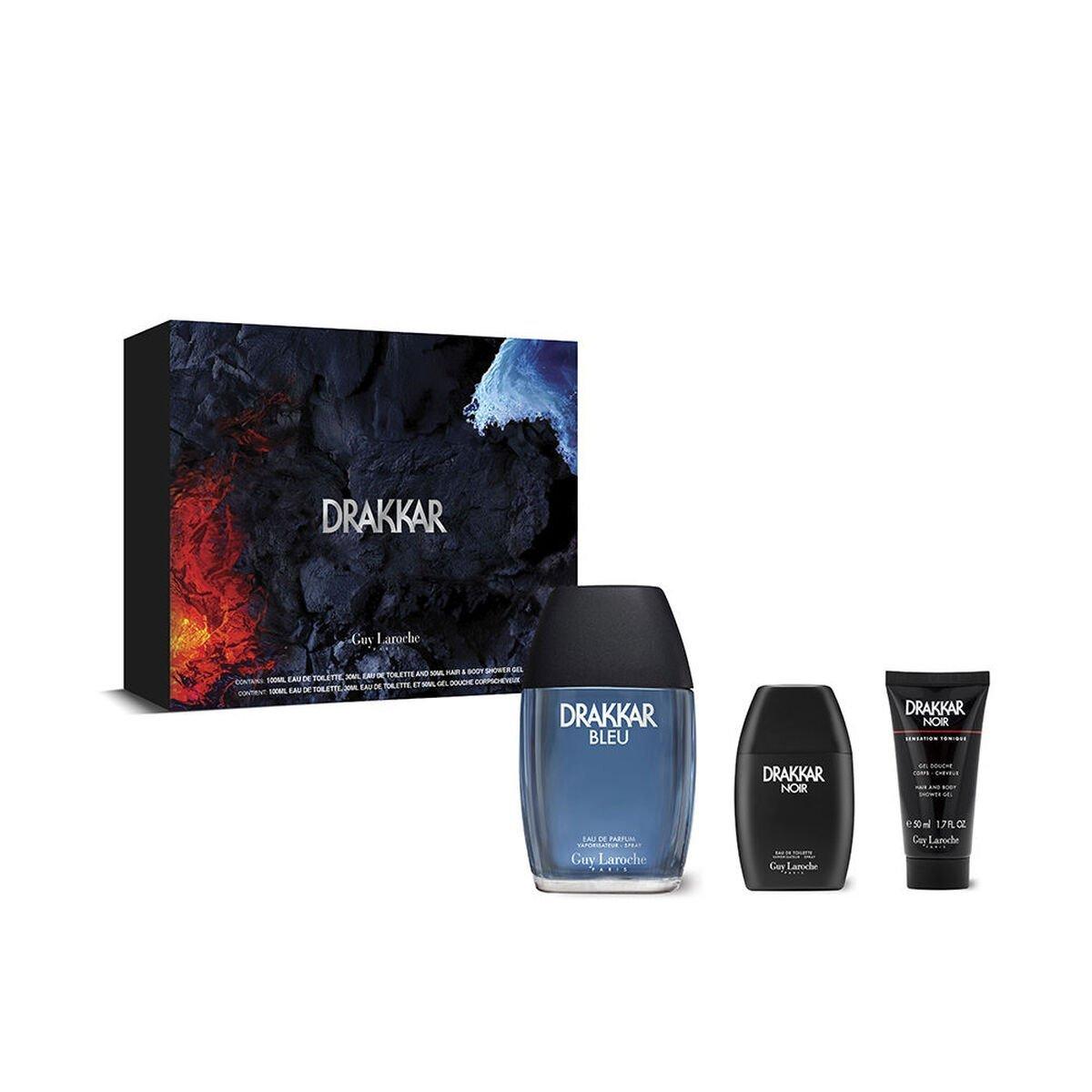 Set de Perfume Unisex Guy Laroche DRAKKAR BLEU 3 Piezas