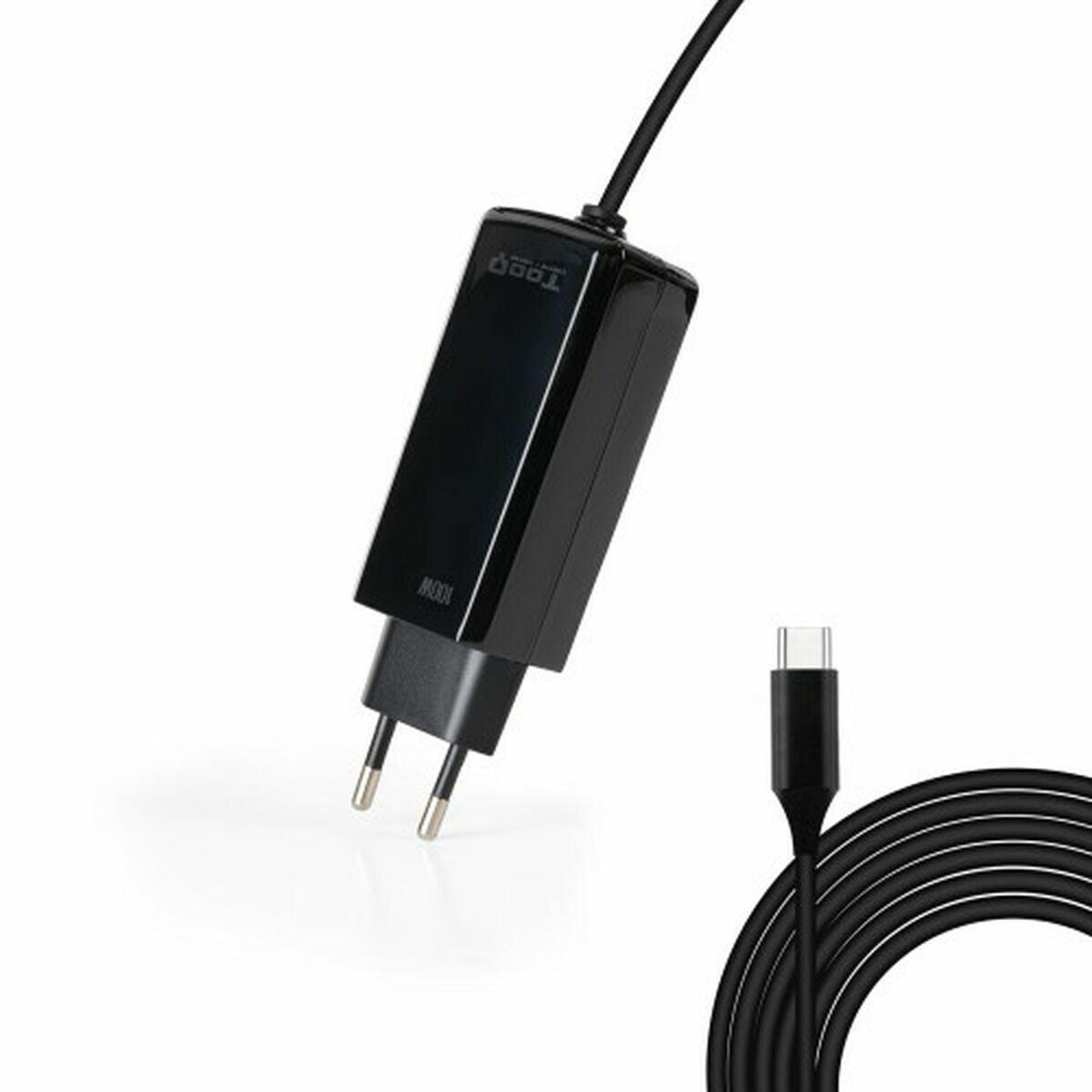 Cargador para Portátil TooQ TQLC-USBCGAN100PD-C 1,8 m