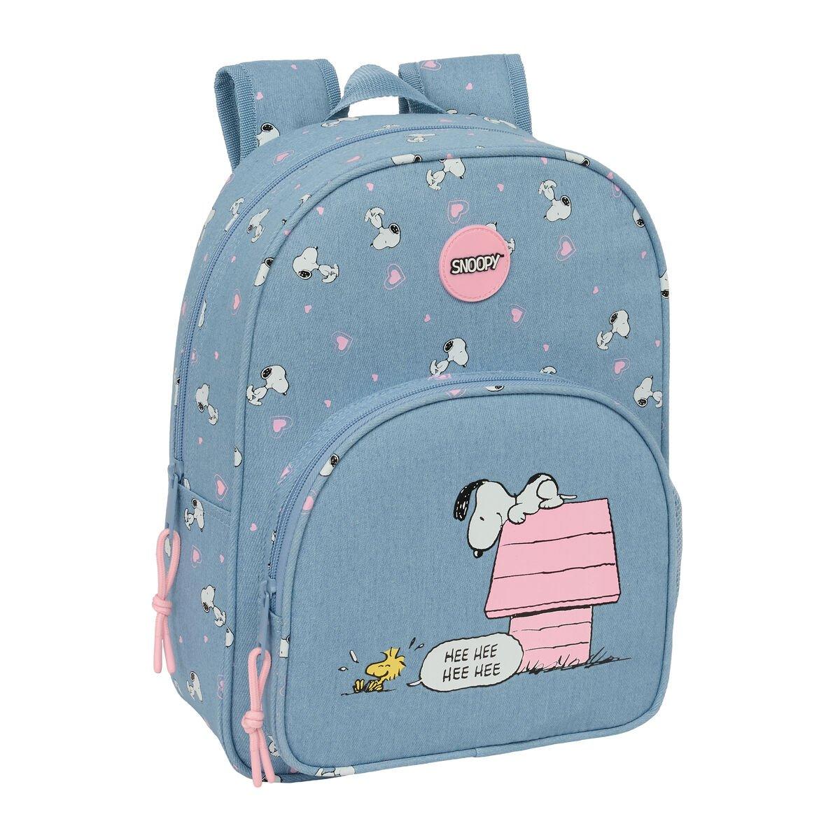 Mochila Escolar Snoopy 26 x 34 x 11 cm