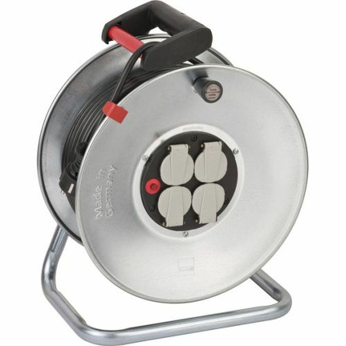 Enrollacables Brennenstuhl Garant® S 4 E IP20 H05VV-F 50 m 3 x 1,5 mm 4 Enchufes