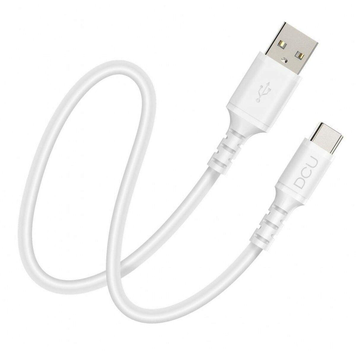 Cable USB DCU 2.0 Blanco 1 m