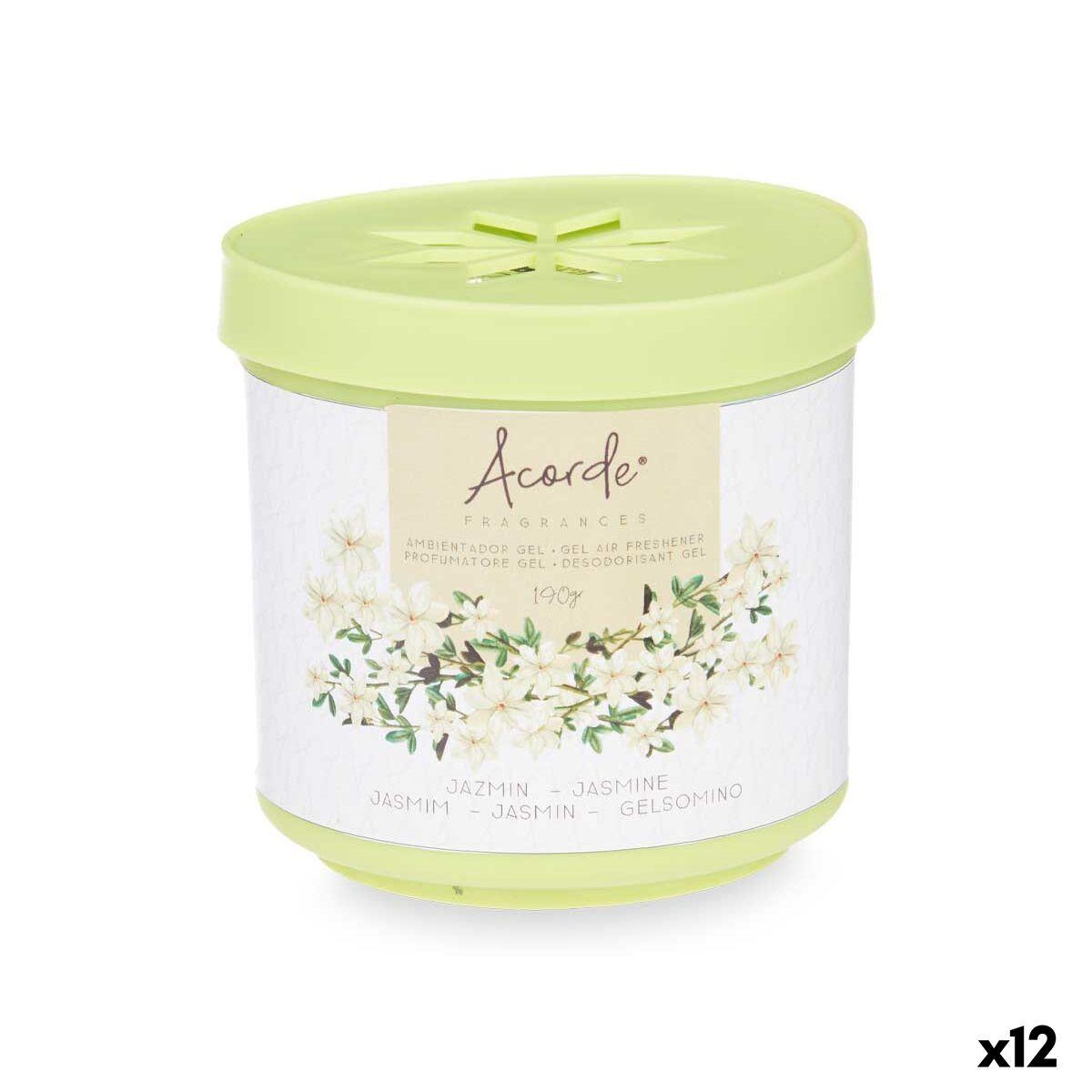 Ambientador Acorde Jazmín 190 g (12 Unidades)