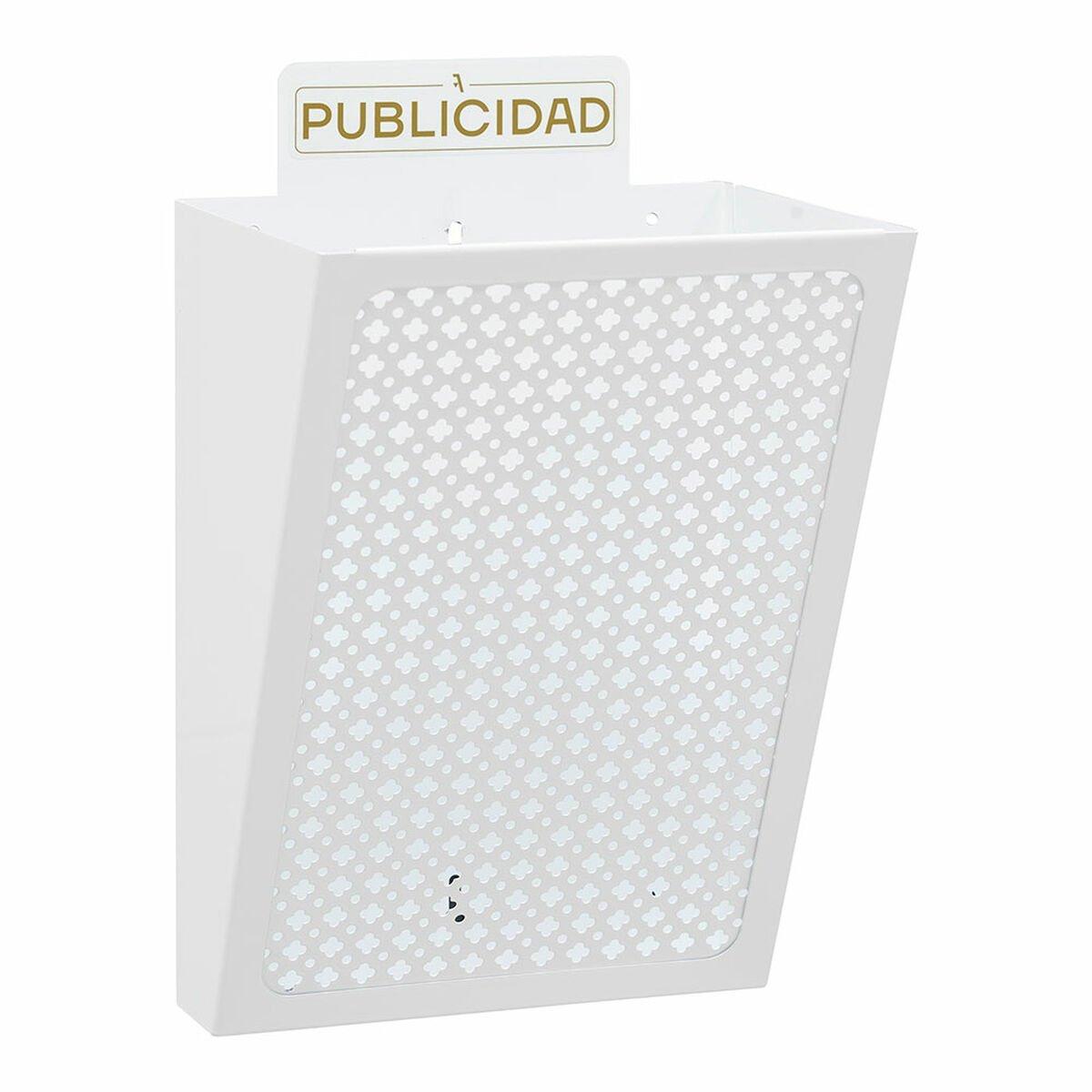 Buzón Arregui Blanco Acero 22 x 19 x 35,5 cm 3 Piezas