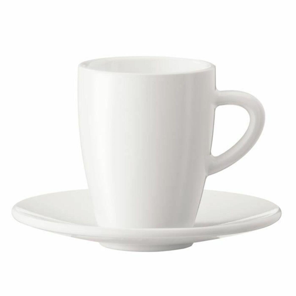 Juego de 2 Tazas de Café Jura Blanco (2 Unidades)