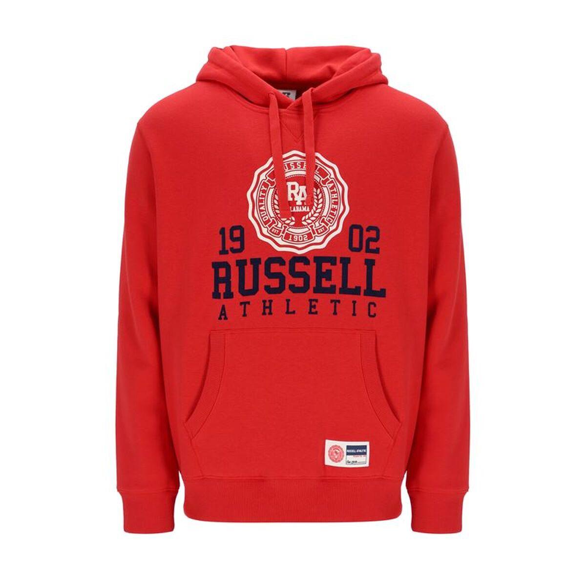 Sudadera con Capucha Hombre Russell Athletic Hoody Rojo