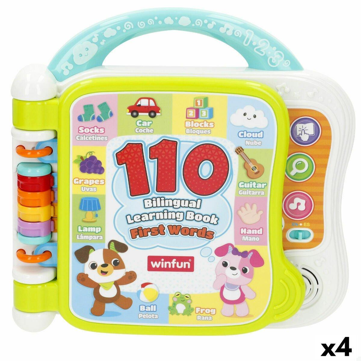 Libro interactivo infantil Winfun 22 x 4 x 21 cm (4 Unidades)