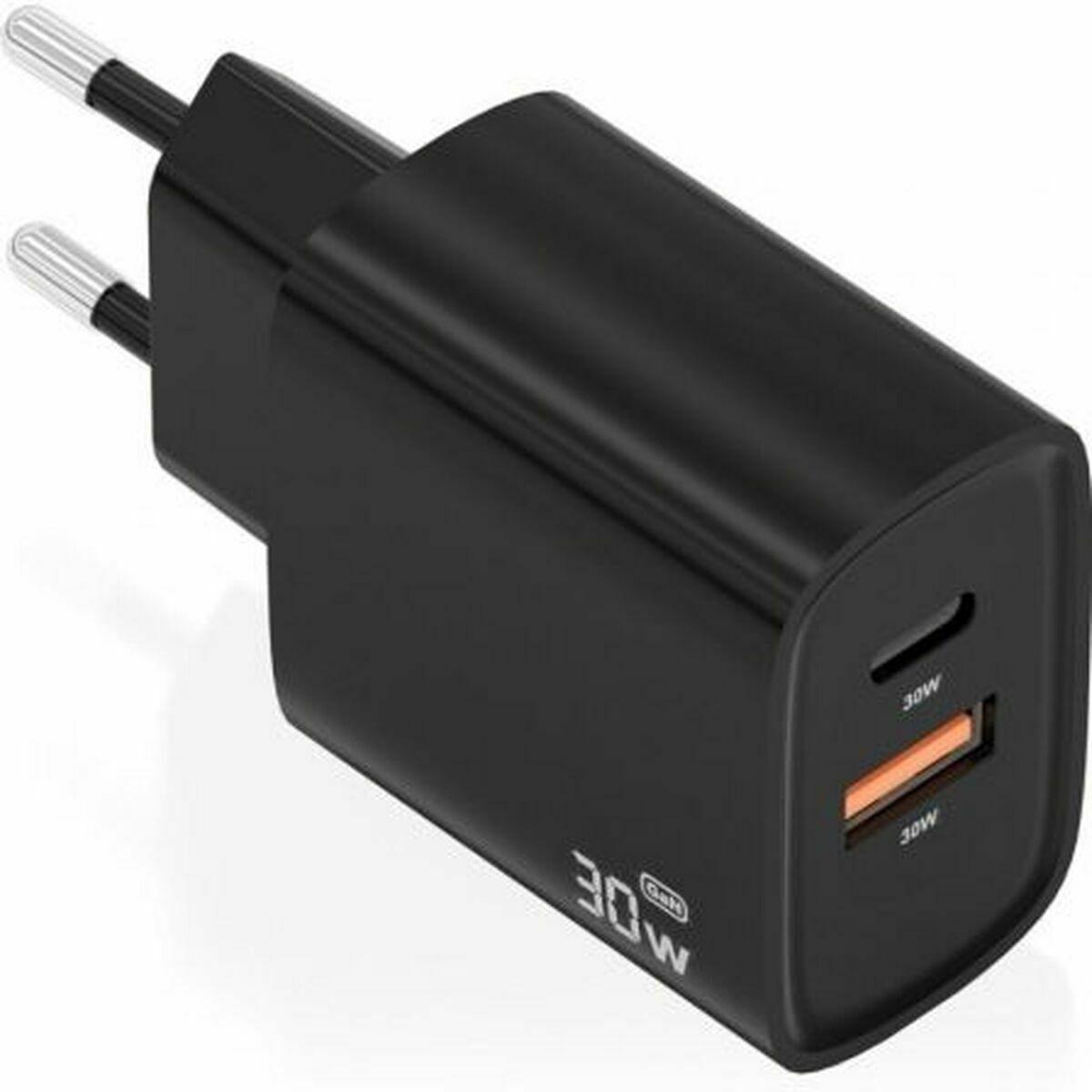 Cargador de Pared Aisens A110-0953 Negro 30 W