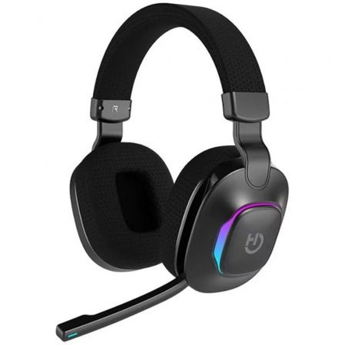 Auriculares de Diadema Hiditec Vortex ARGB Negro Multicolor