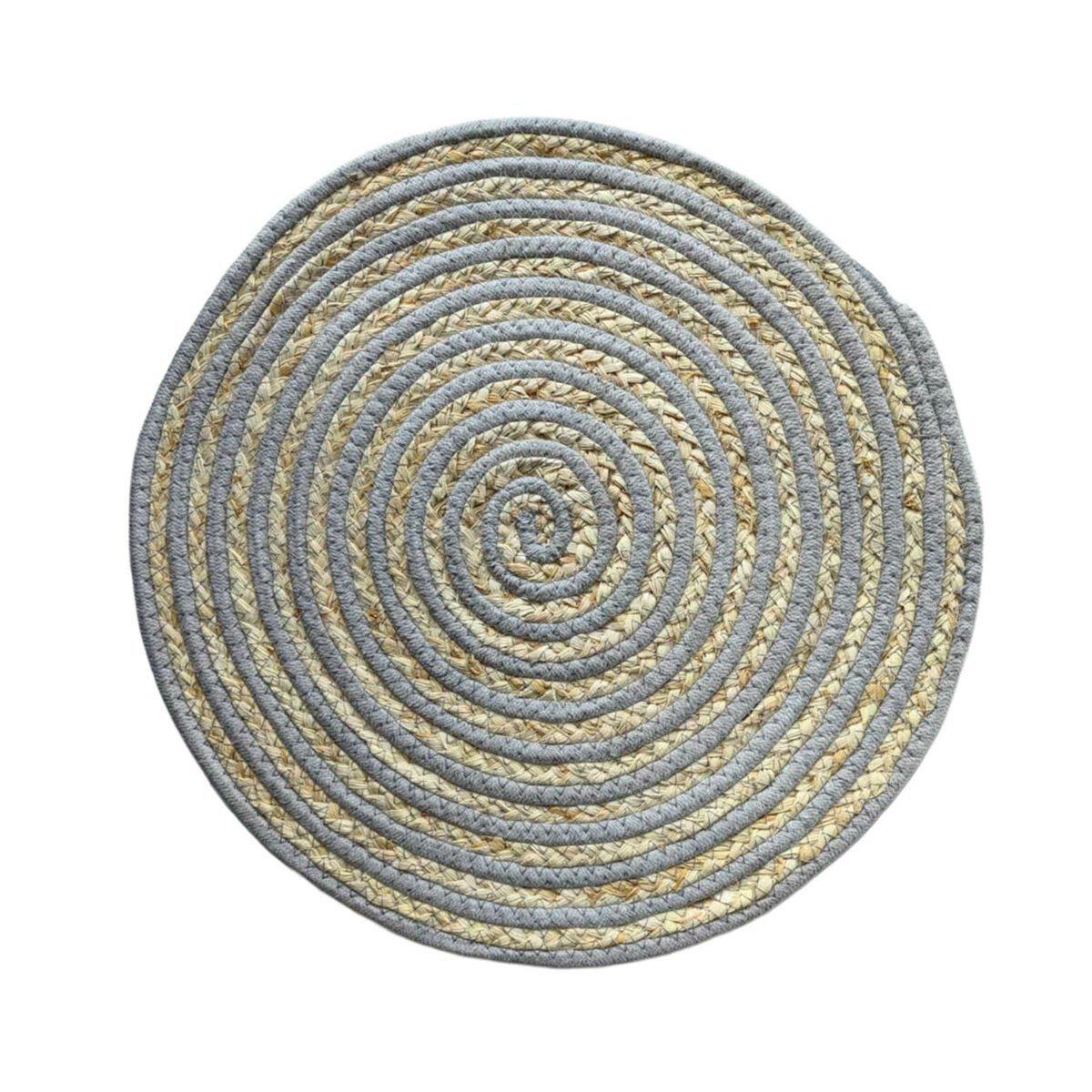 Salvamantel Versa Gris Poliéster Algodón 38 x 1 x 38 cm