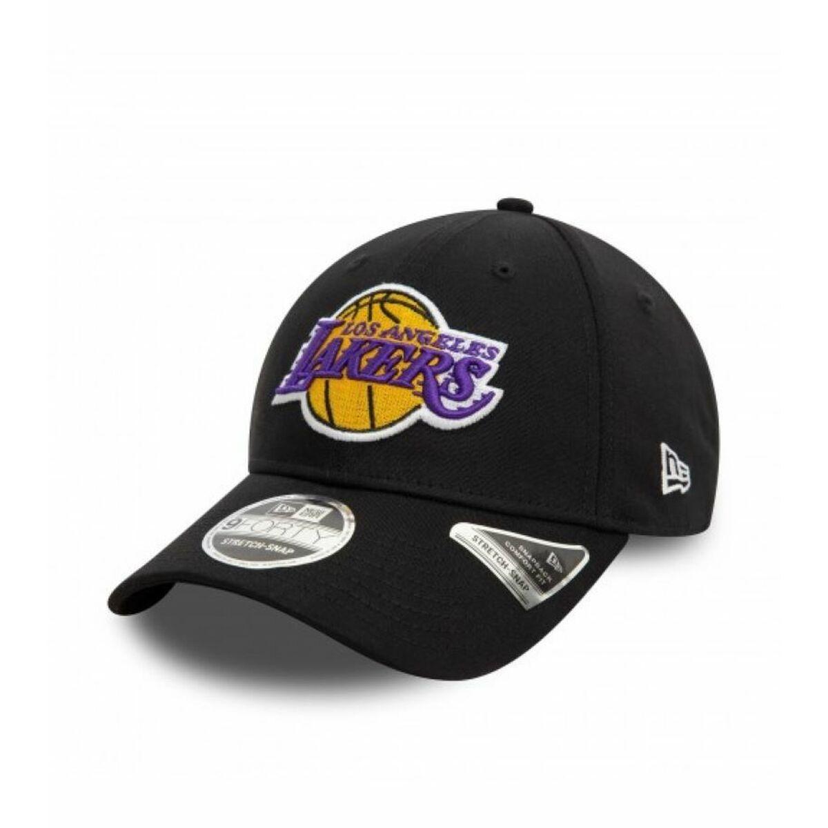 Gorra Deportiva New Era 9FORTY STRETCH SNAP LOSLAK BLKTRP 60595179 Negro Talla única