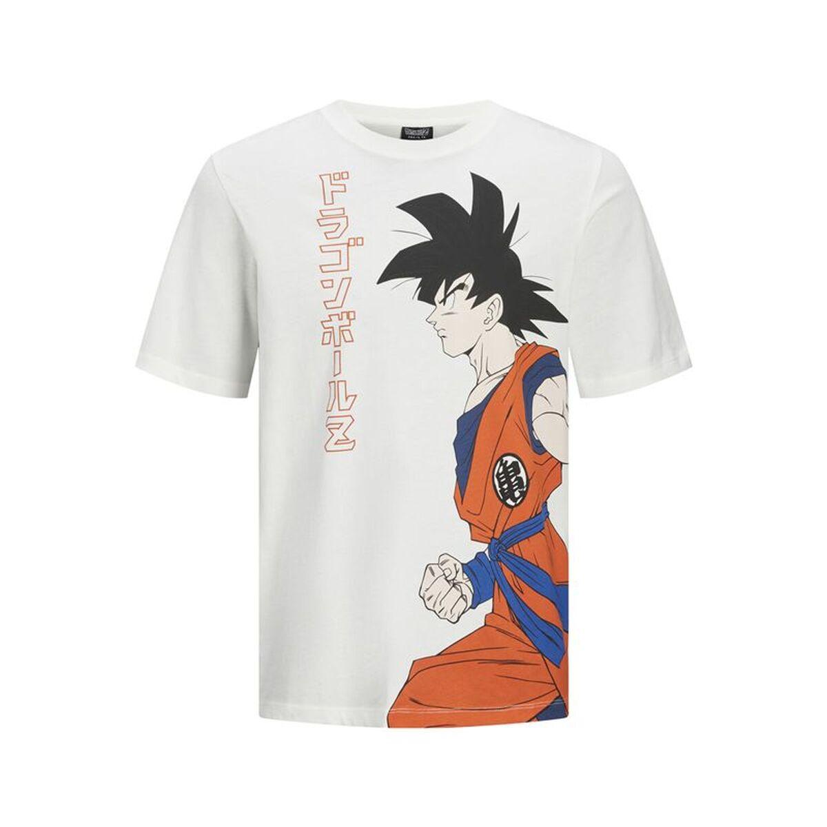 Camiseta de Manga Corta Hombre Jack & Jones Jcodragon Tee Ss Crew Neck Blanco