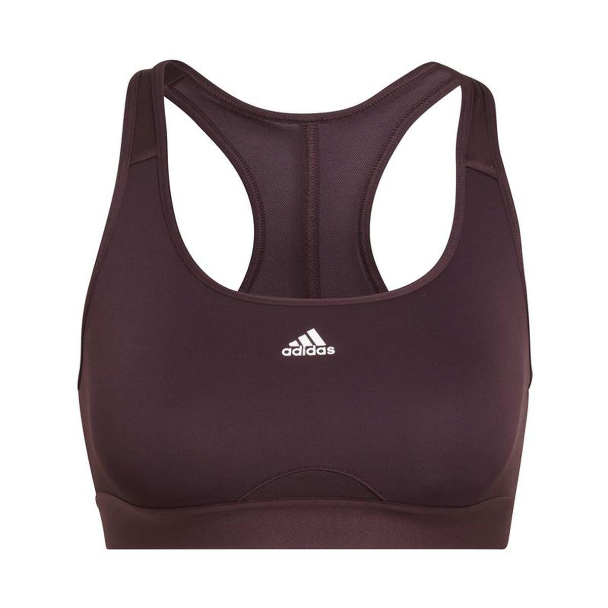 Sujetador Deportivo Adidas Powerreact Violeta oscuro S