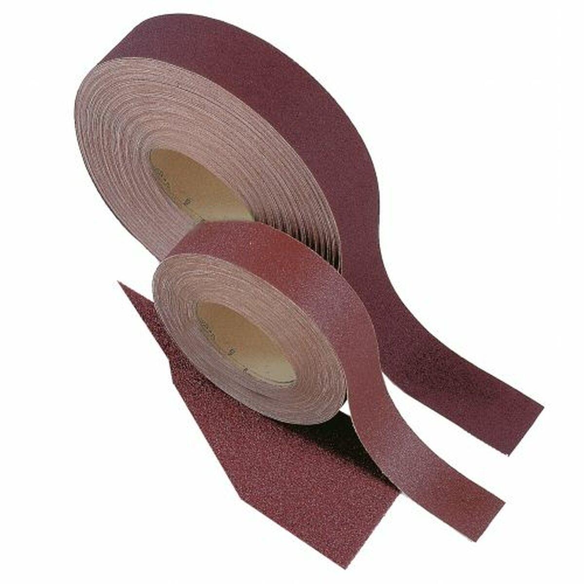 Rollo de fibra abrasiva INTERFLEX Rollo 25 m Óxido de aluminio