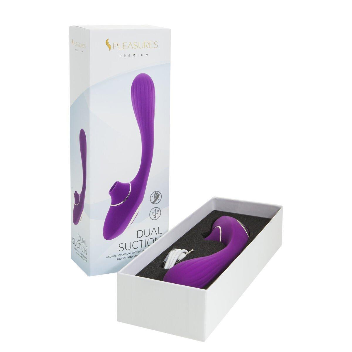 Vibrador Doble Estimulación S Pleasures Lila