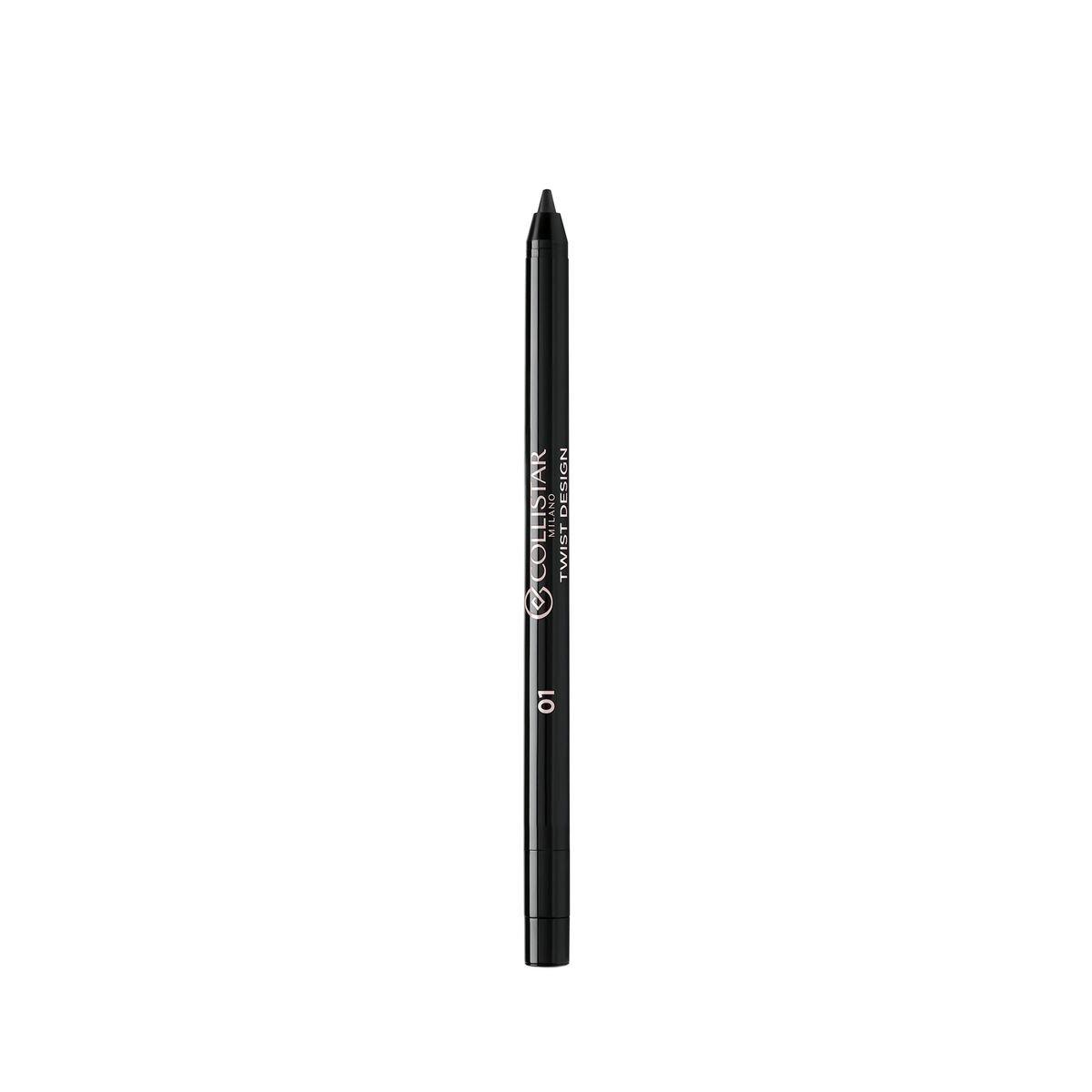 Lápiz de Ojos Collistar TWIST DESIGN Nº 01 Nero Eclisse Matte (1 unidad)