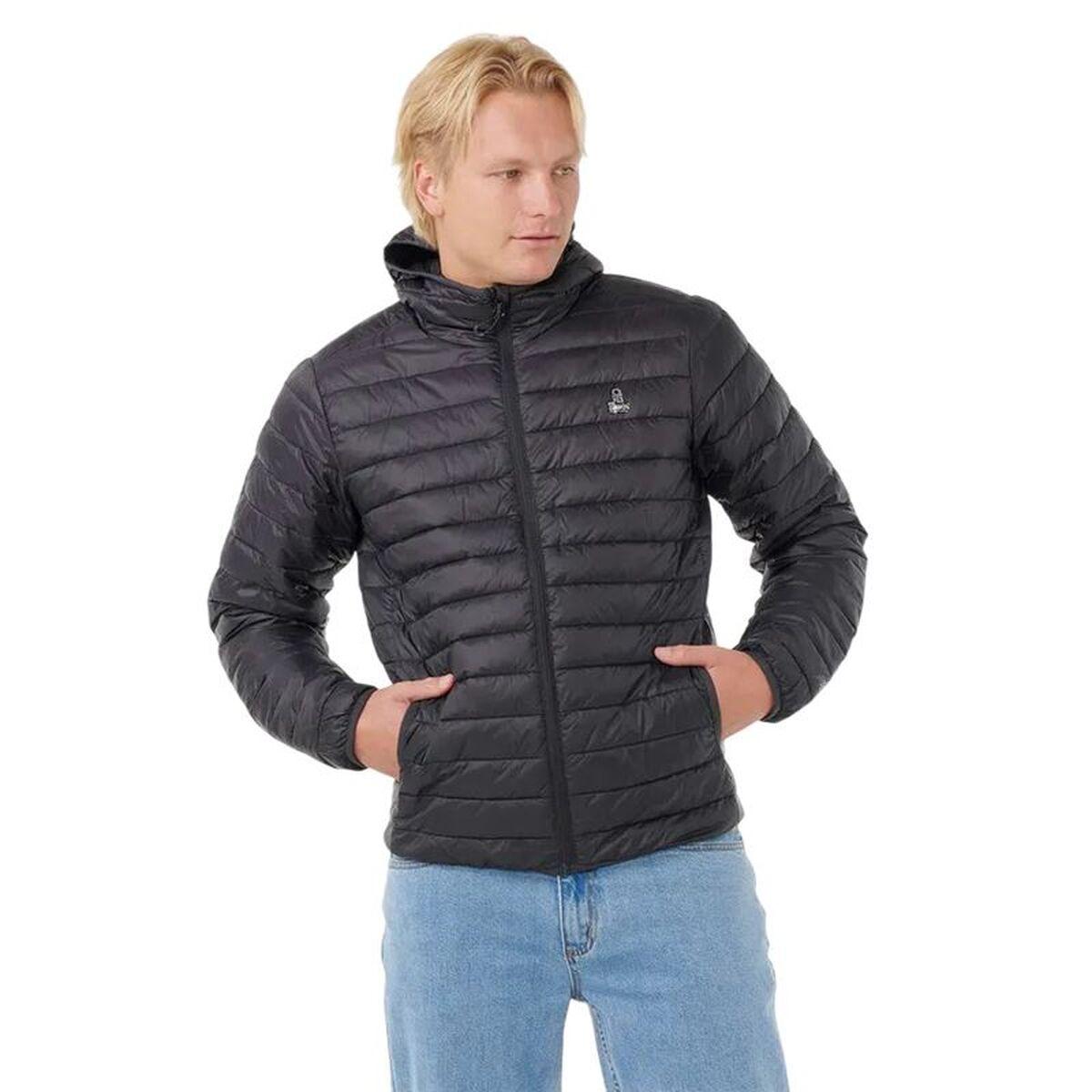 Chaqueta Rip Curl Anti Series Search Puffer Hood Negro