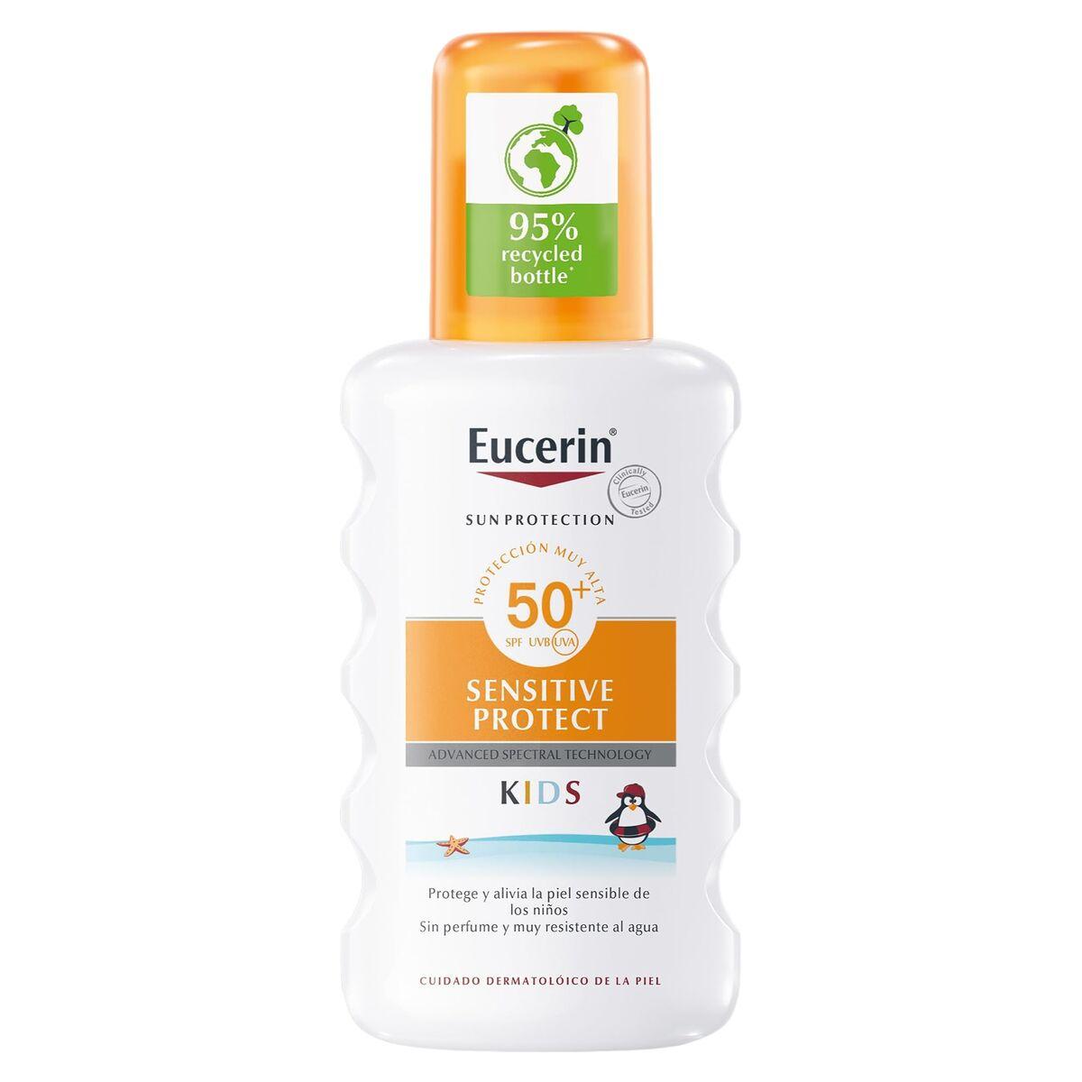 Protector Solar para Niños en Spray Eucerin Sensitive Protect Kids Spf 50+ 200 ml