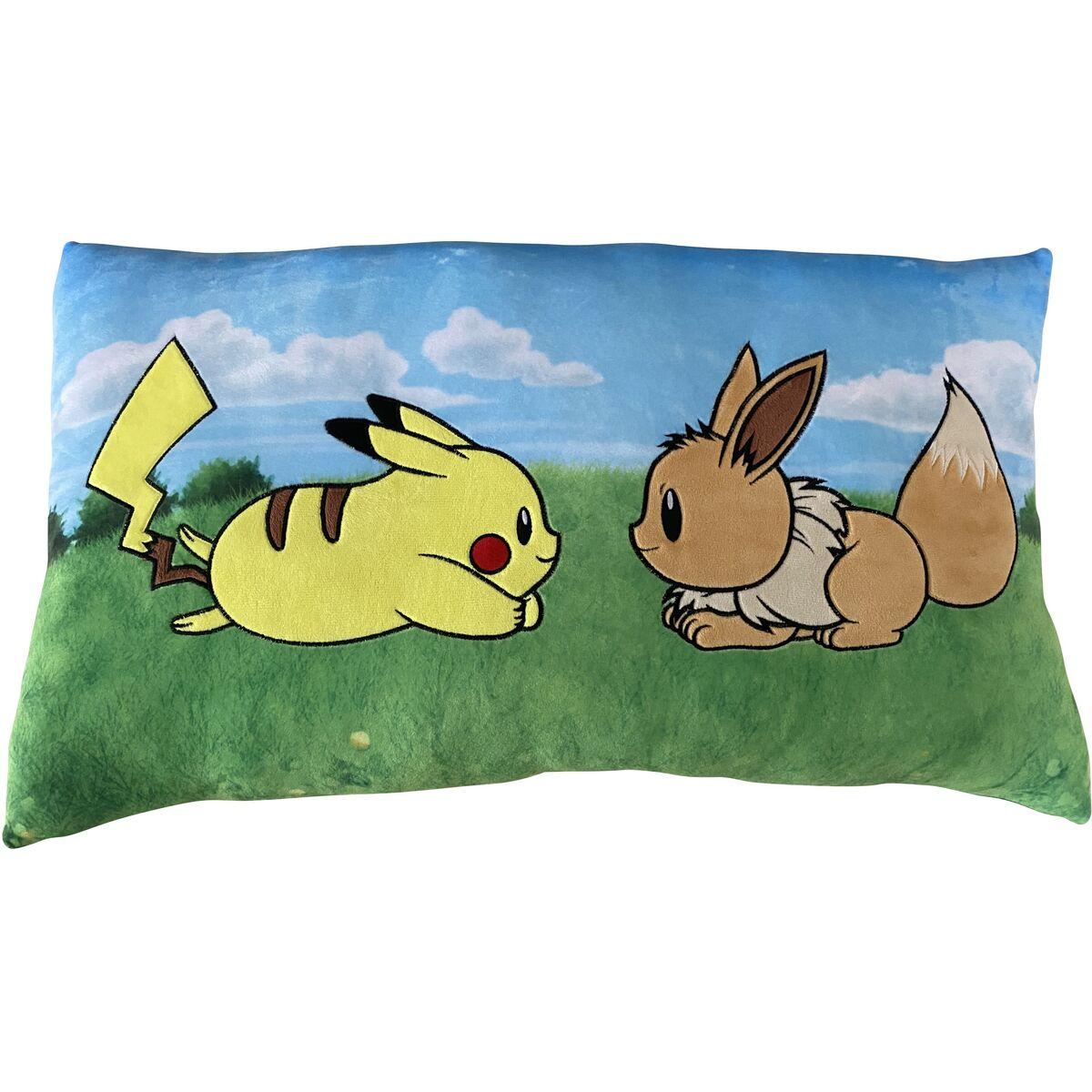 Cojín Pokémon Amarillo Marrón Poliéster Infantil