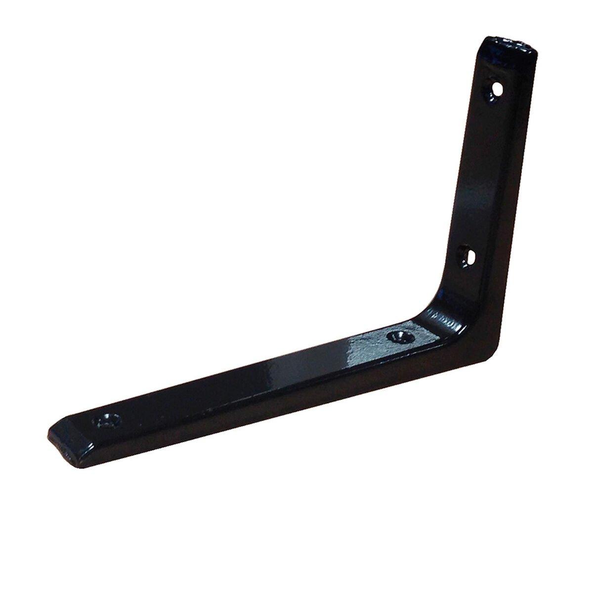 Escuadra de ángulo Micel plm07 Negro Aluminio 25 x 20 cm