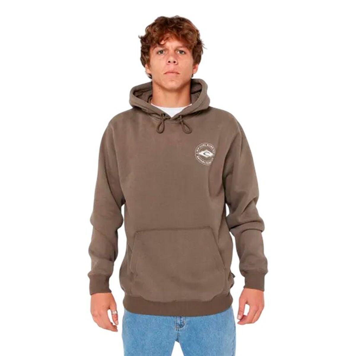 Sudadera con Capucha Hombre Rip Curl Staple Hood Marrón