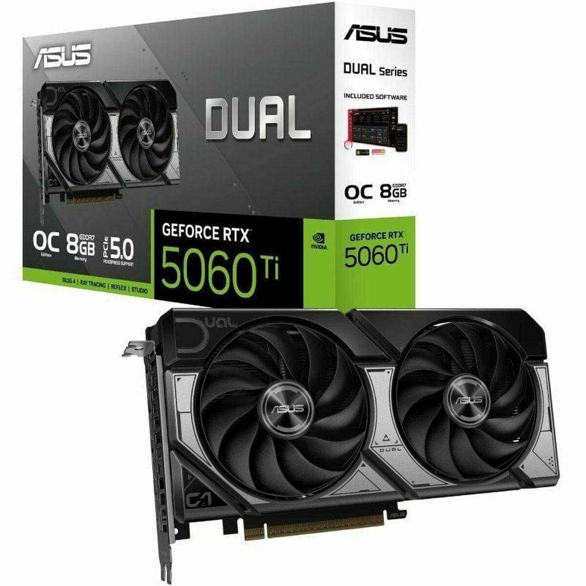 Tarjeta Gráfica Asus 90YV0MP2-M0NA00 geforce rtx 5060 ti 8 GB GDDR6 GDDR7