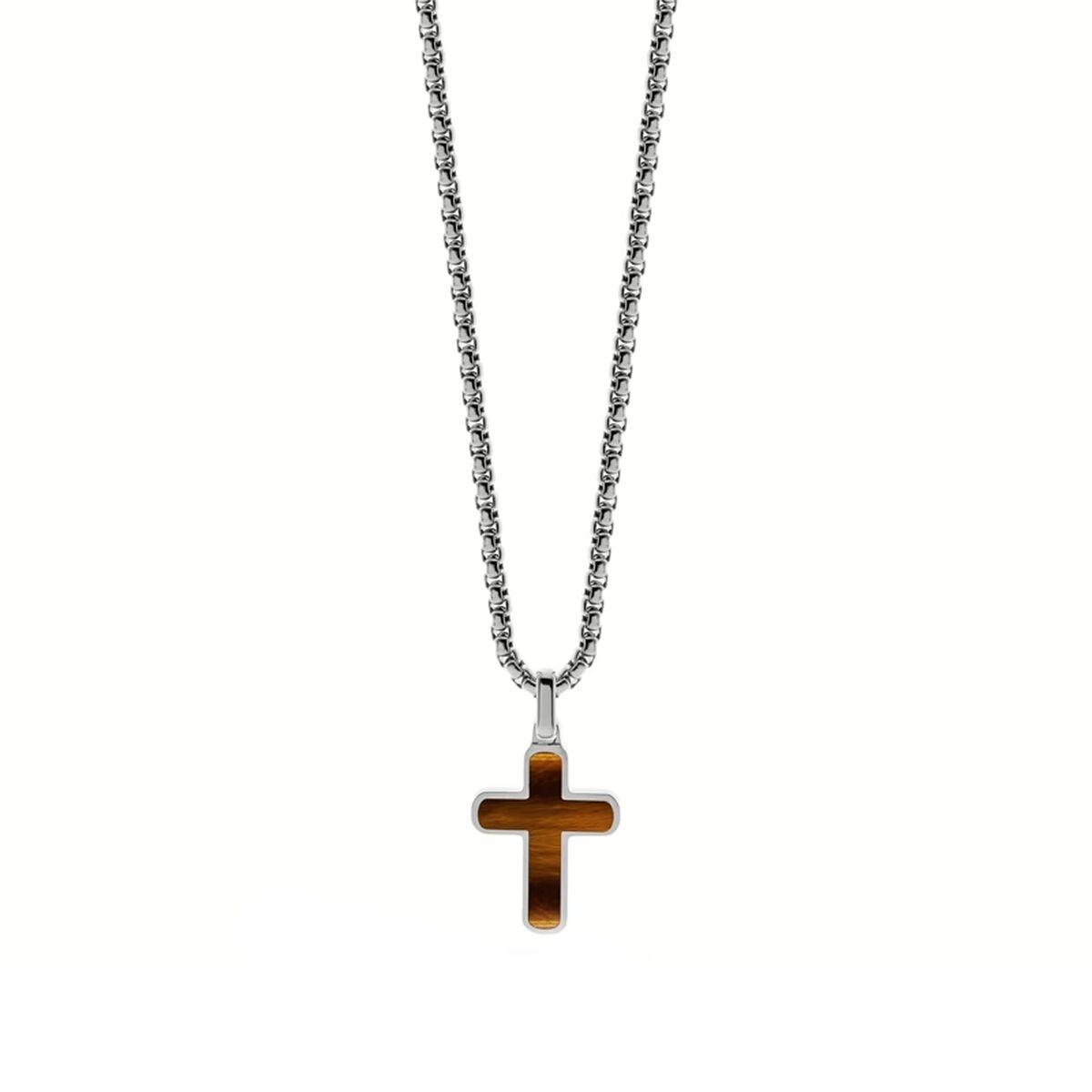 Collar Hombre LIU JO MLJ423 Plateado
