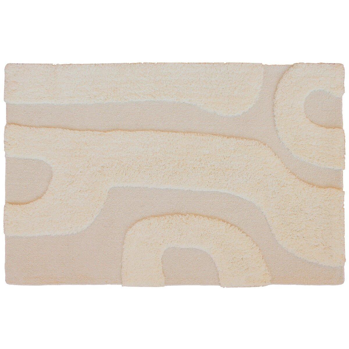 Alfombra Home ESPRIT Beige Aluminio Boho